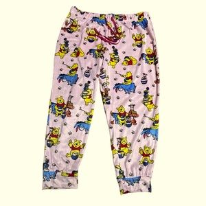 Disney, Winnie The Pooh, Pajama Pants, Women's XL (16-18), Dreamy Pink Color